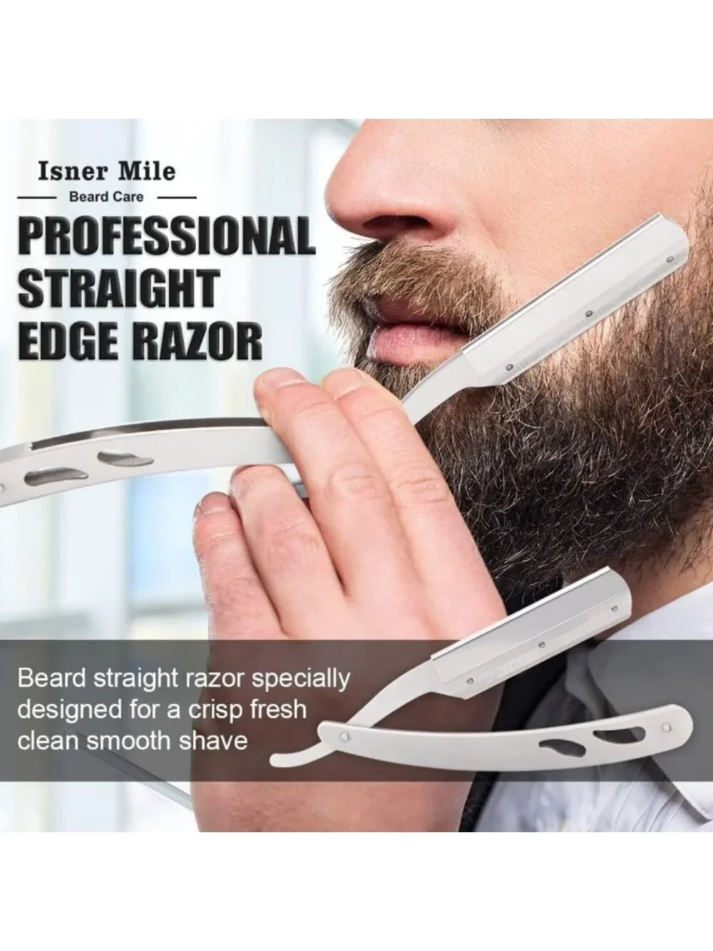 Beard Grooming Kit for Men - Oil, Balm, Wash, Brush & Razor | Perfect Gift for